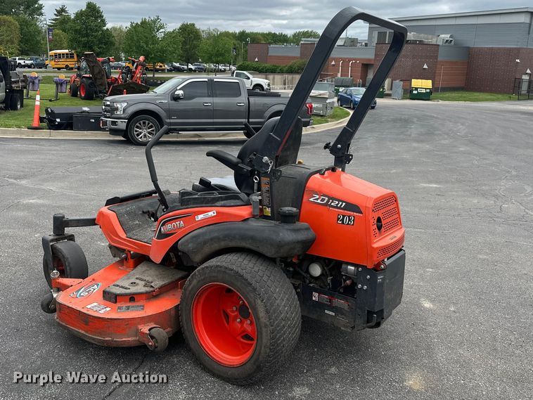image for item EW2025 Kubota ZD1211L ZTR lawn mower