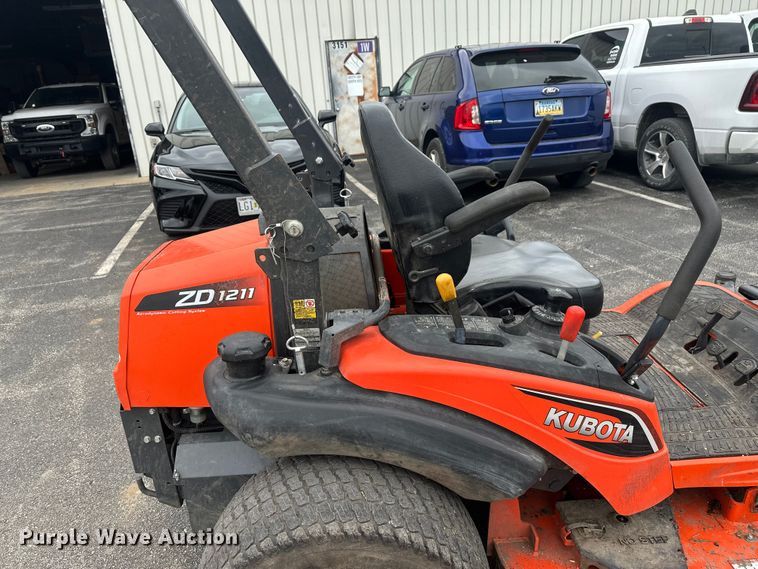 image for item EW2025 Kubota ZD1211L ZTR lawn mower
