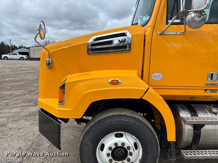 image for item FB3407 2016 Western Star 4700 Under bridge inspection truck
