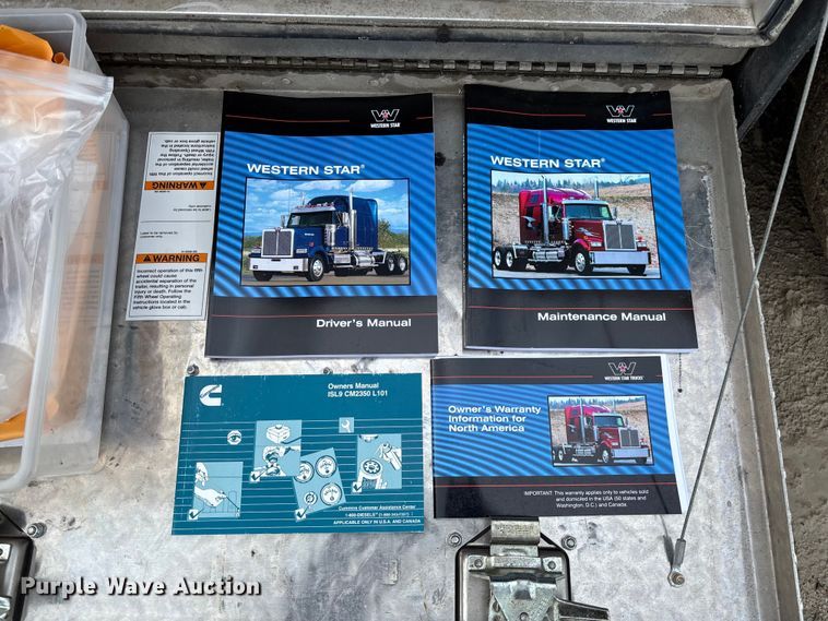 image for item FB3407 2016 Western Star 4700 Under bridge inspection truck