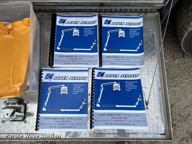 image for item FB3407 2016 Western Star 4700 Under bridge inspection truck