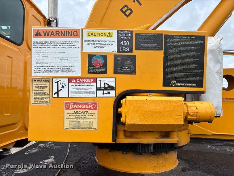 image for item FB3407 2016 Western Star 4700 Under bridge inspection truck