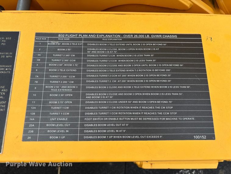 image for item FB3407 2016 Western Star 4700 Under bridge inspection truck