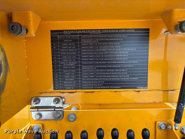 image for item FB3407 2016 Western Star 4700 Under bridge inspection truck