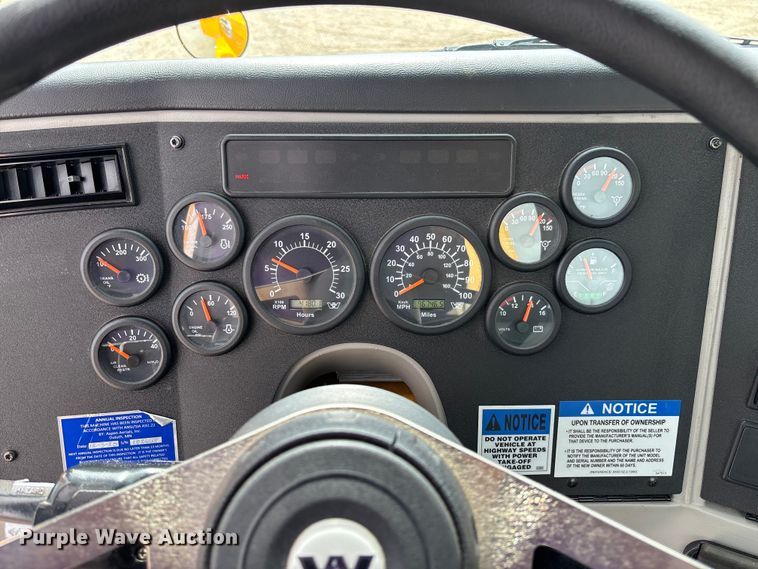 image for item FB3407 2016 Western Star 4700 Under bridge inspection truck