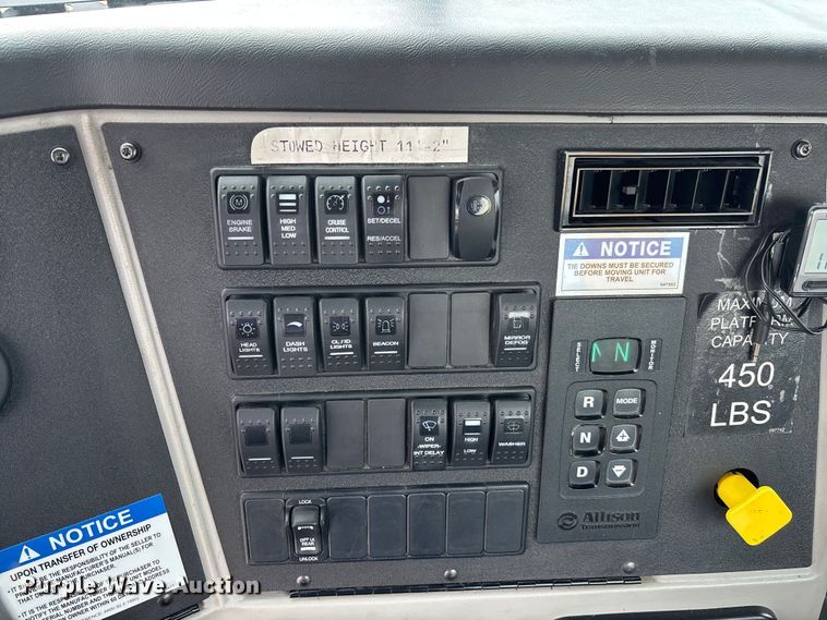 image for item FB3407 2016 Western Star 4700 Under bridge inspection truck