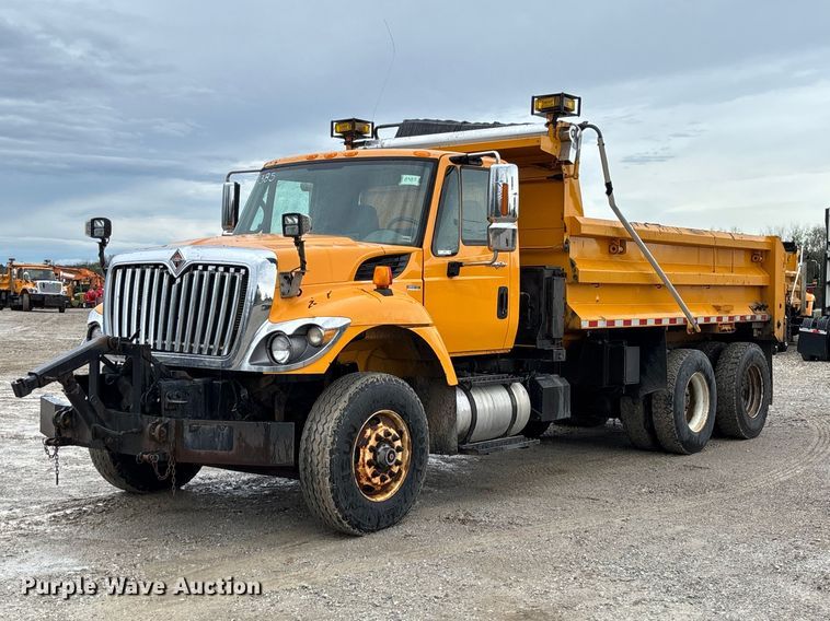 image for item FB3408 2010 International 7500 dump truck