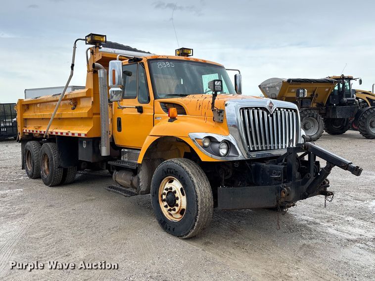 image for item FB3408 2010 International 7500 dump truck
