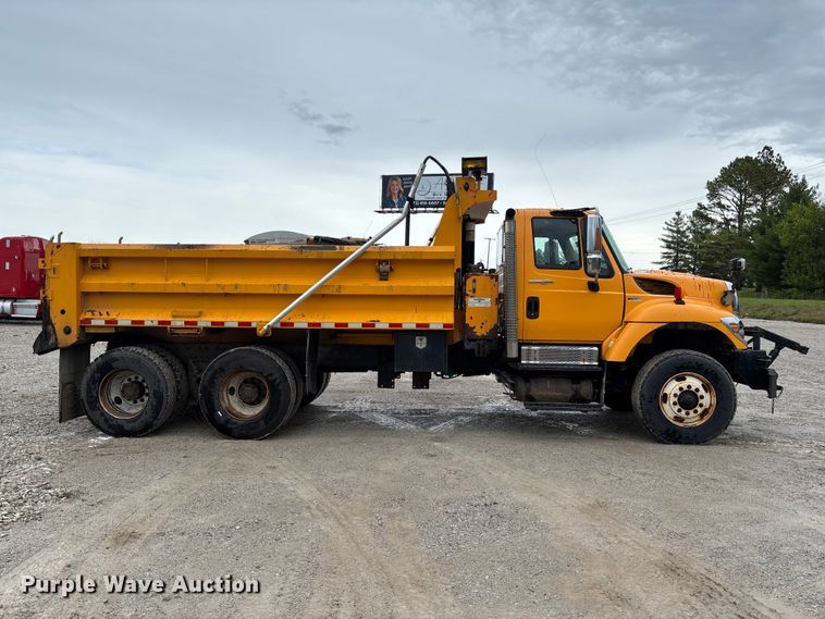 image for item FB3408 2010 International 7500 dump truck