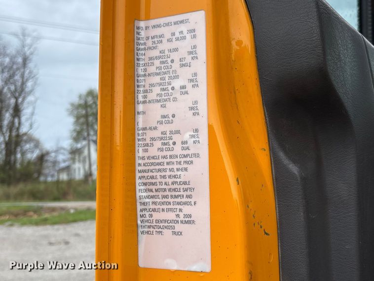 image for item FB3408 2010 International 7500 dump truck