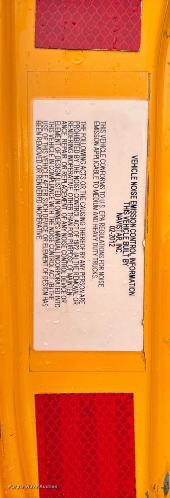 image for item FB3410 2013 International 7500 dump truck