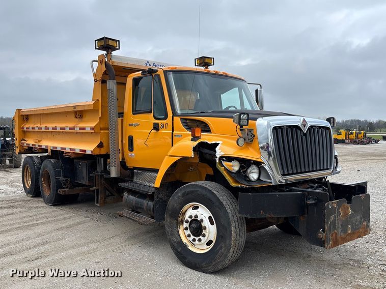 image for item FB3411 2010 International 7500 dump truck