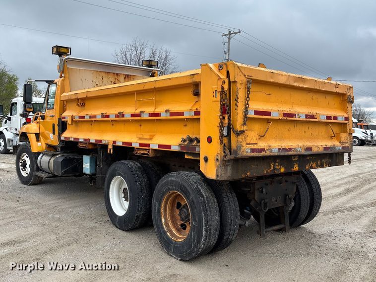 image for item FB3411 2010 International 7500 dump truck