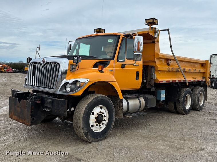 image for item FB3420 2011 International 7500 dump truck