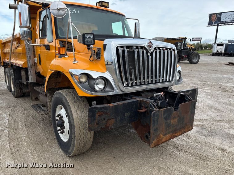 image for item FB3420 2011 International 7500 dump truck
