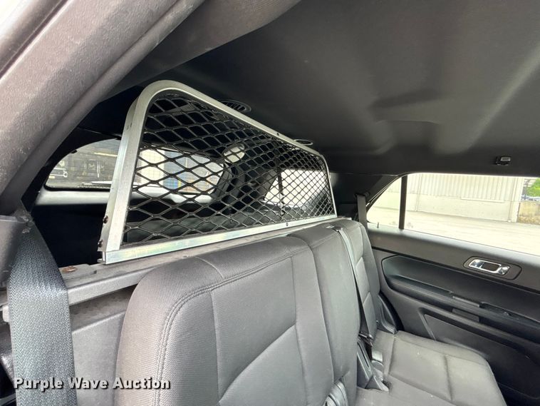 image for item FB3658 2016 Ford Explorer Police SUV