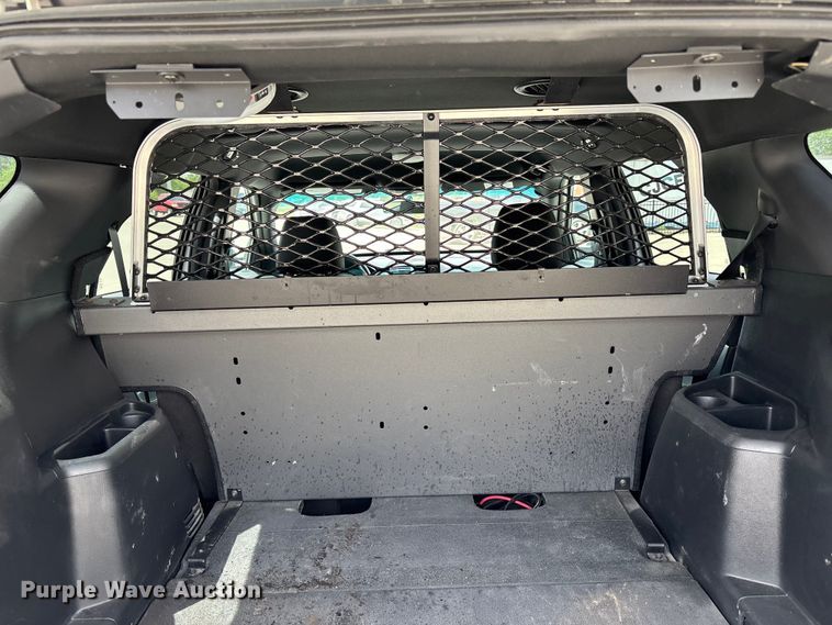 image for item FB3658 2016 Ford Explorer Police SUV