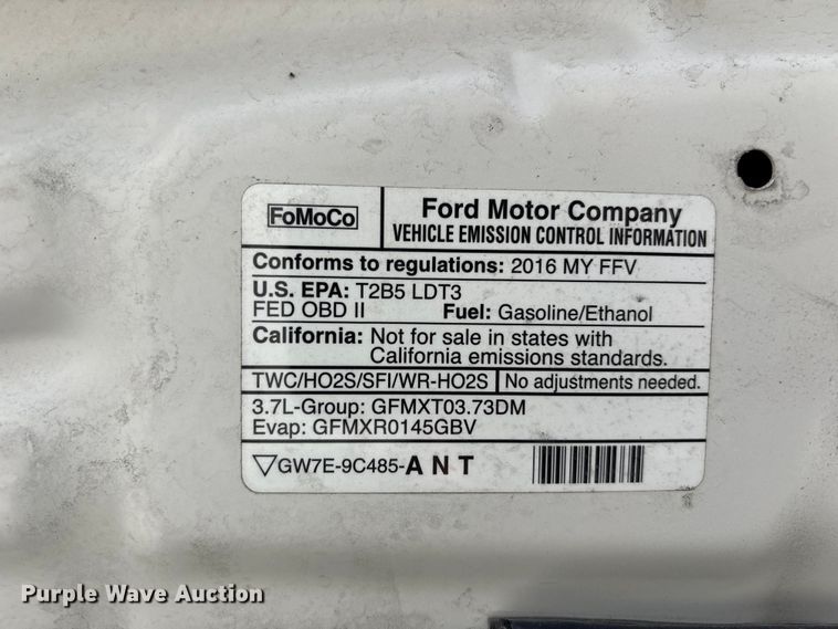 image for item FB3658 2016 Ford Explorer Police SUV