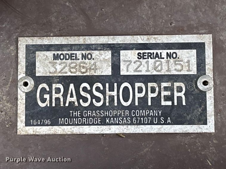 image for item FB3660 Grasshopper 300v ZTR lawn mower