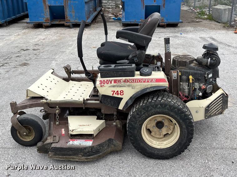 image for item FB3661 Grasshopper 300v ZTR lawn mower