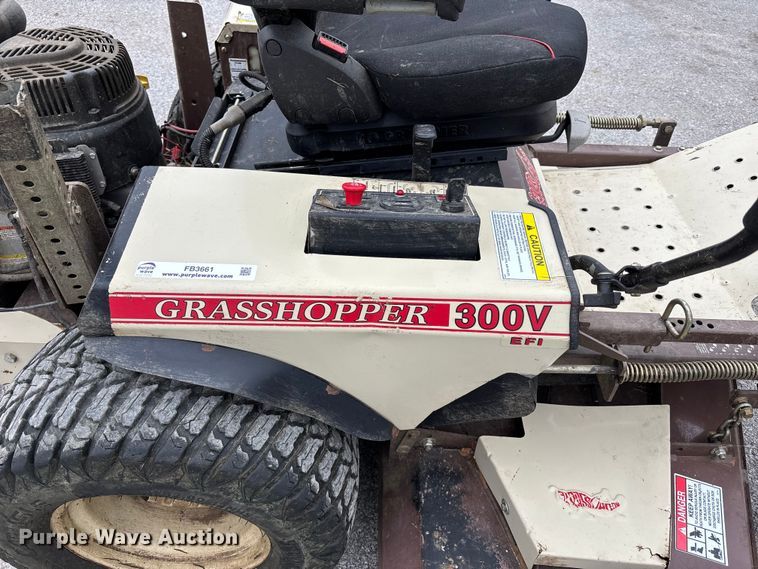 image for item FB3661 Grasshopper 300v ZTR lawn mower