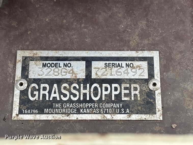 image for item FB3661 Grasshopper 300v ZTR lawn mower