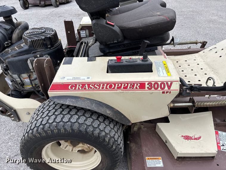 image for item FB3662 Grasshopper 300v ZTR lawn mower