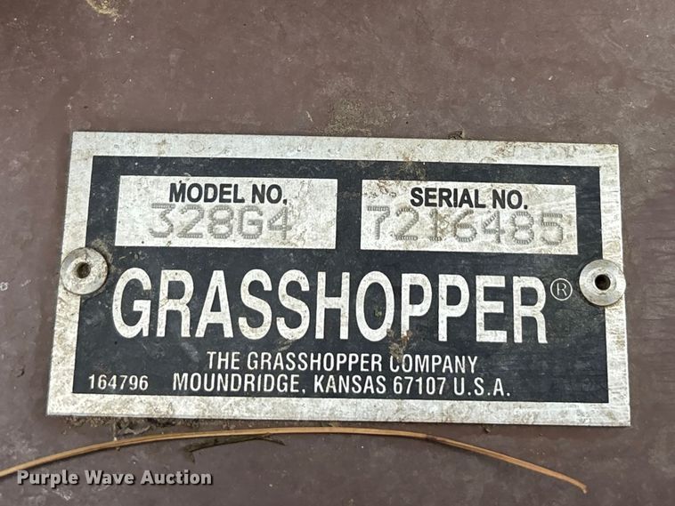 image for item FB3662 Grasshopper 300v ZTR lawn mower