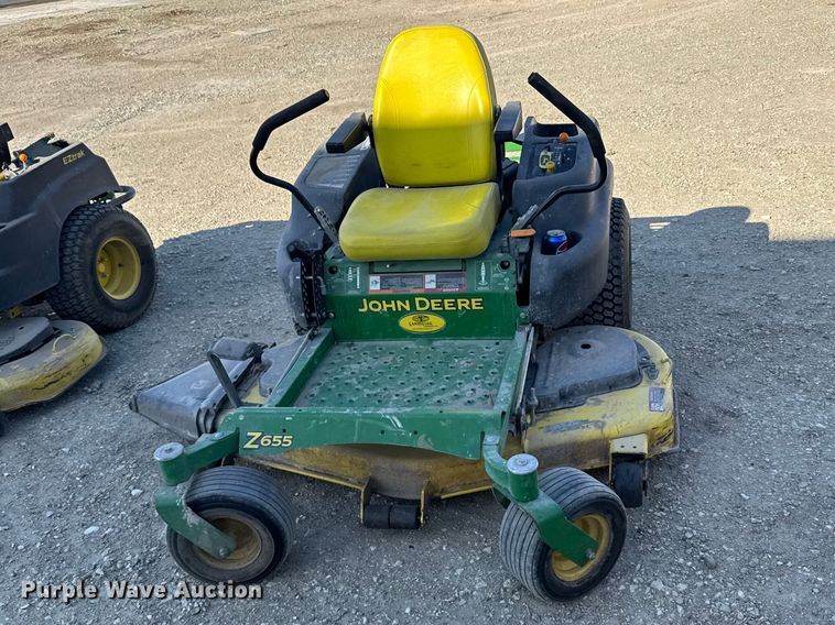 image for item FB7215 2012 John Deere Z655 ZTR lawn mower