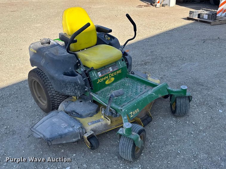 image for item FB7215 2012 John Deere Z655 ZTR lawn mower