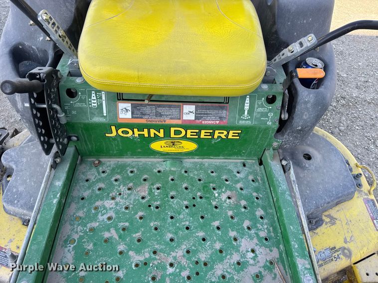 image for item FB7215 2012 John Deere Z655 ZTR lawn mower
