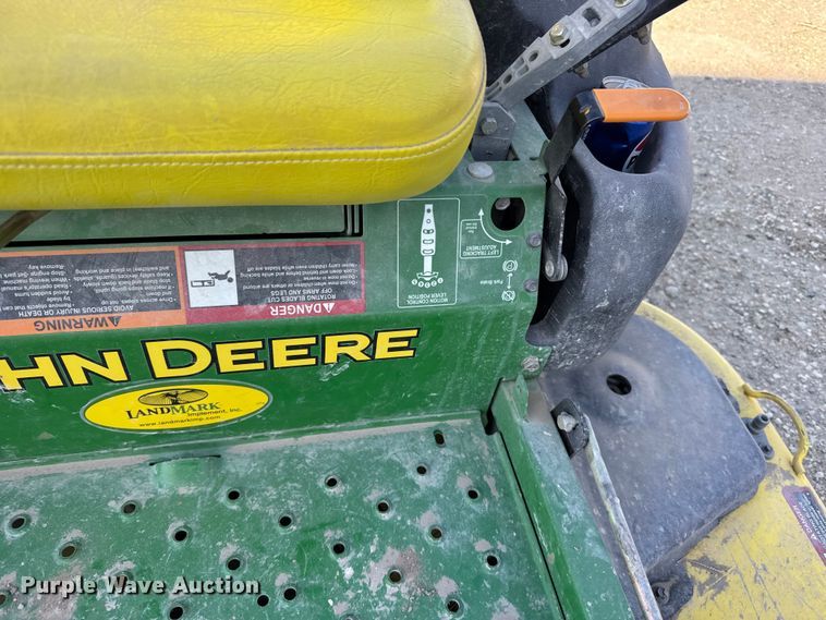 image for item FB7215 2012 John Deere Z655 ZTR lawn mower
