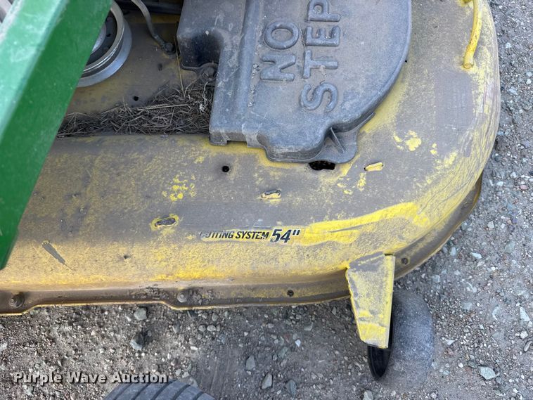 image for item FB7216 2015 John Deere EZtrak ZTR lawn mower