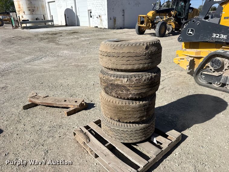image for item FB7221 (4) 12-16.5 tires and wheels