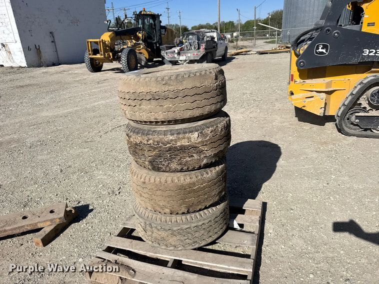 image for item FB7221 (4) 12-16.5 tires and wheels
