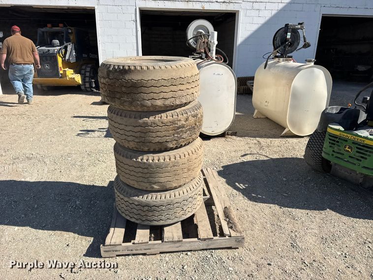 image for item FB7221 (4) 12-16.5 tires and wheels