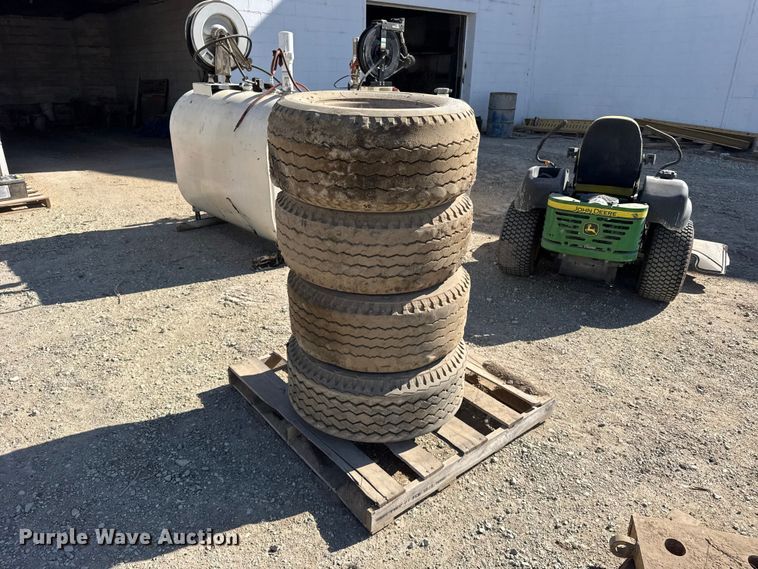 image for item FB7221 (4) 12-16.5 tires and wheels