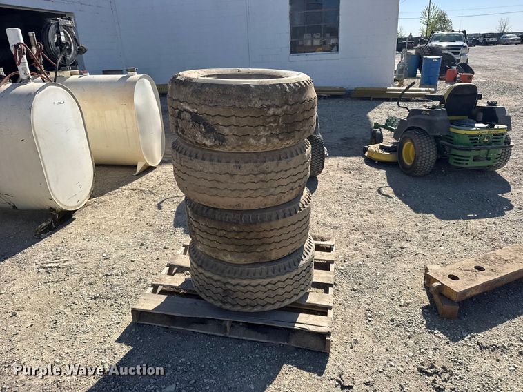 image for item FB7221 (4) 12-16.5 tires and wheels