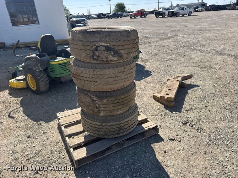 image for item FB7221 (4) 12-16.5 tires and wheels