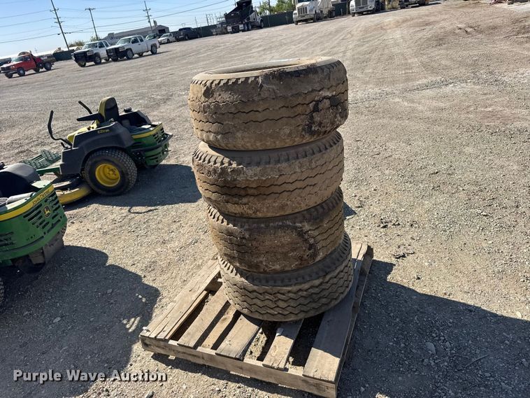 image for item FB7221 (4) 12-16.5 tires and wheels