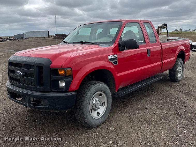 2008 Ford F250 Super Duty Ext. Cab pickup truck