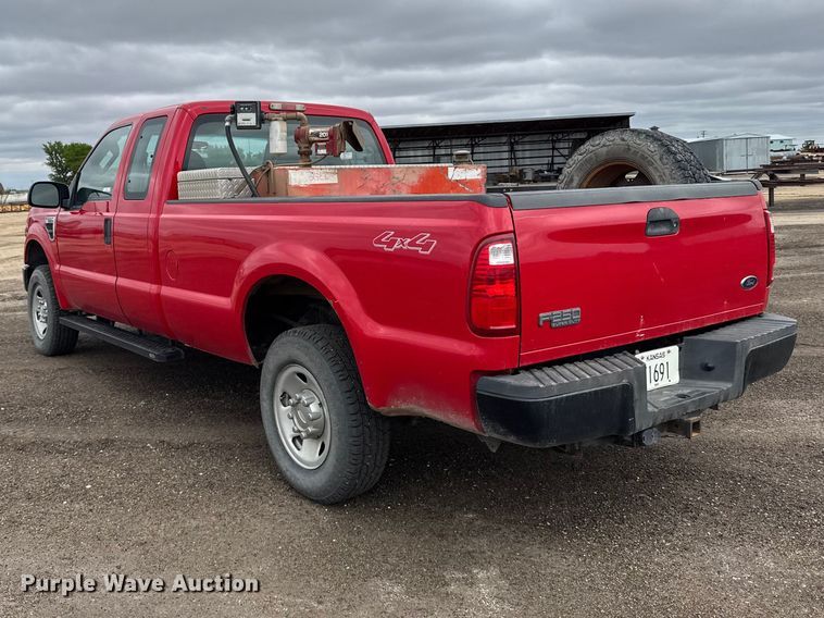 image for item FB7276 2008 Ford F250 Super Duty Ext. Cab pickup truck