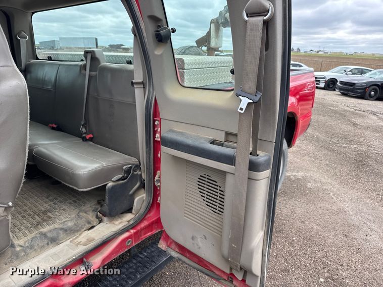image for item FB7276 2008 Ford F250 Super Duty Ext. Cab pickup truck