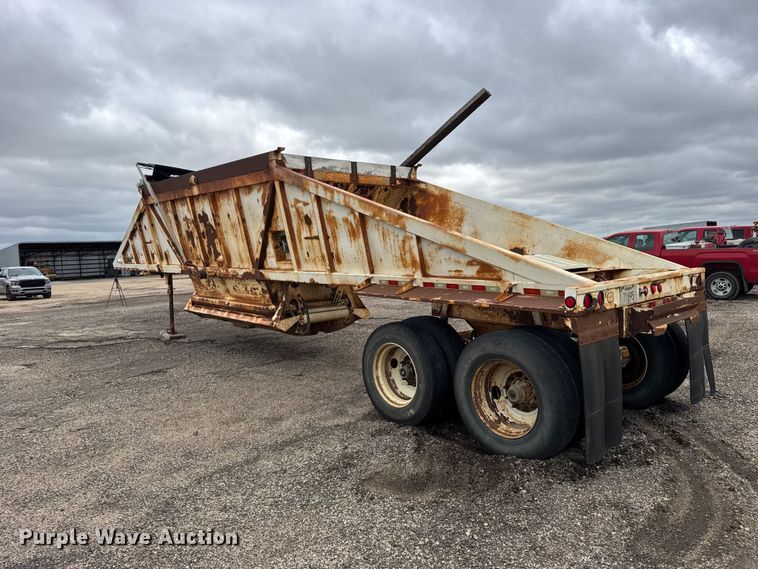 image for item FB7277 2008 Ranco bottom dump trailer