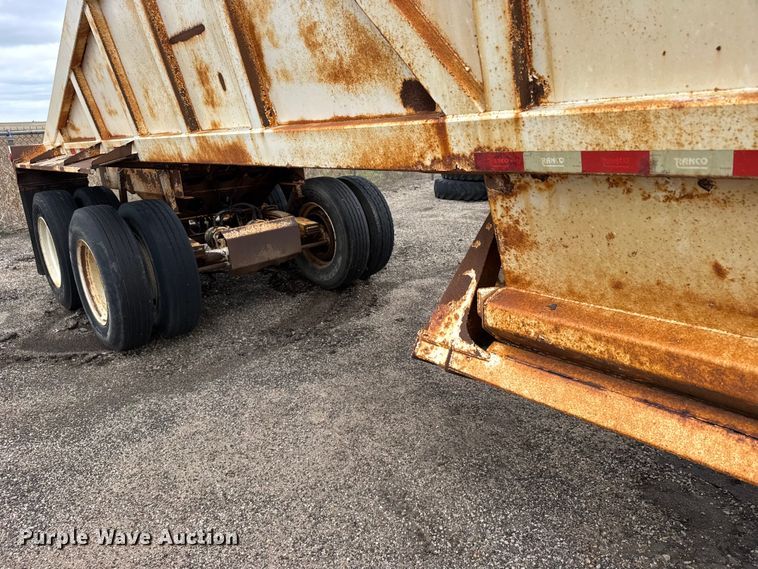 image for item FB7277 2008 Ranco bottom dump trailer