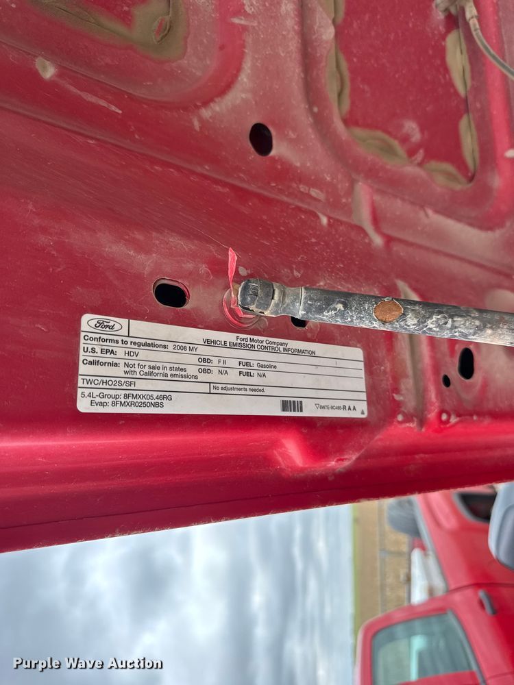 image for item FB7278 2008 Ford F250 Super Duty Ext. Cab pickup truck
