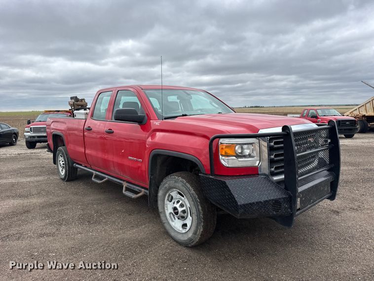 image for item FB7279 2015 GMC Sierra Ext. Cab pickup truck