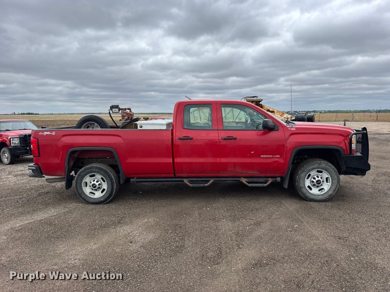 image for item FB7279 2015 GMC Sierra Ext. Cab pickup truck