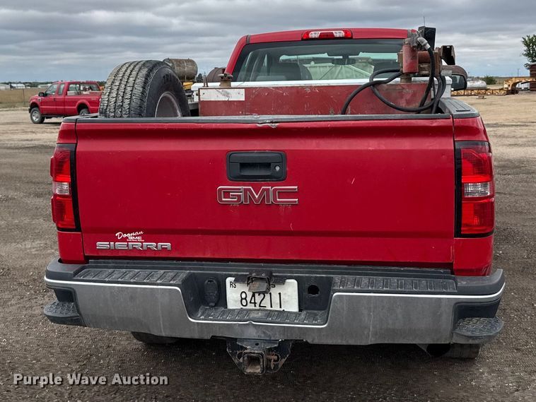 image for item FB7279 2015 GMC Sierra Ext. Cab pickup truck