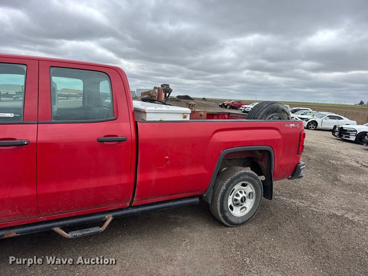image for item FB7279 2015 GMC Sierra Ext. Cab pickup truck